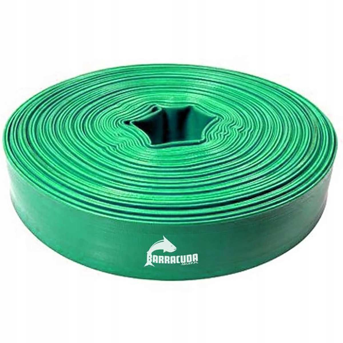 Persslang 3 inch (75mm) 50 meter PVC voor waterpompen