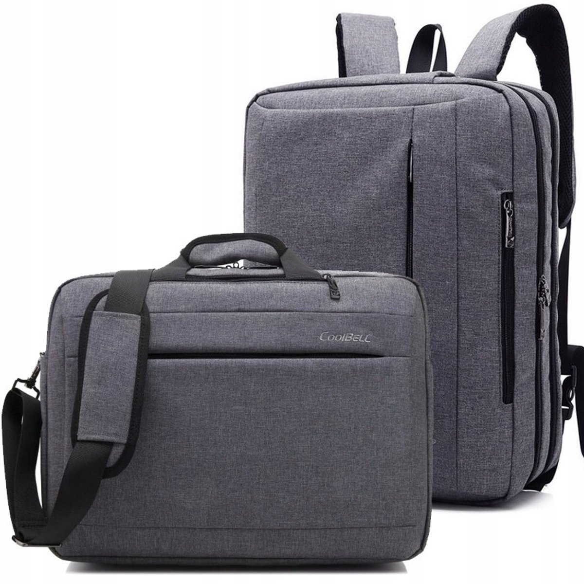Merkloze Laptop Tas/Rugzak 17,3" - Waterdicht & Ruim