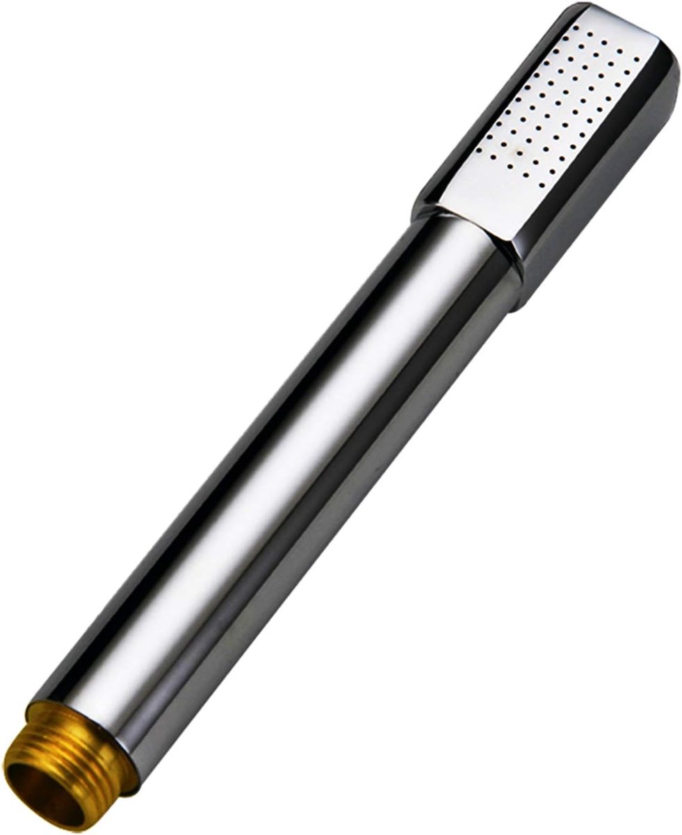 Mini Universal Hand Shower Head Laser-drilled Sprayer Brass Chrome Plated - ShopVlot