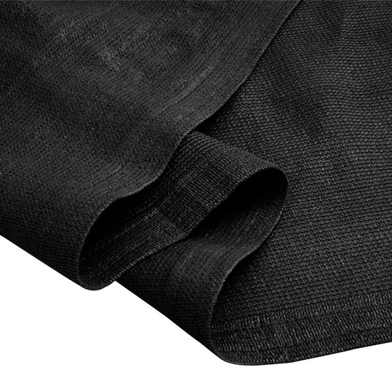 vidaXL - Tenttapijt - 300x400 - cm - zwart van Merkloos — afbeelding 4