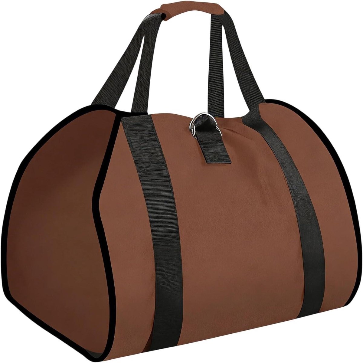 Houten Draagtas - Brandhout Tas - Open Haard - Vlekbestendig - 87 x 48 cm - Donkerbruin