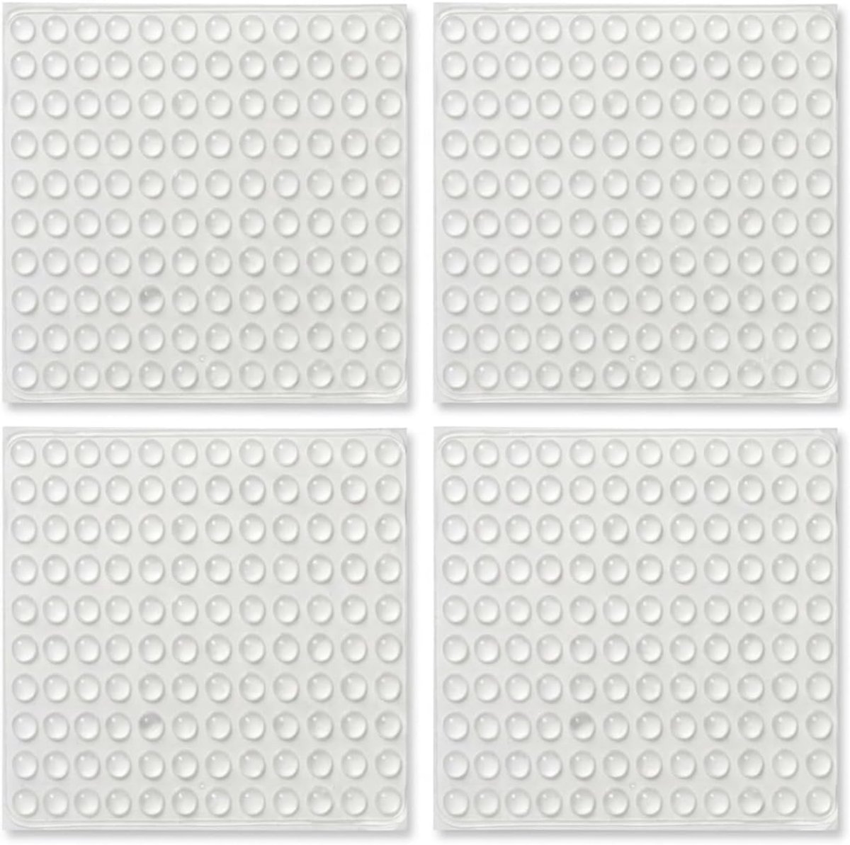 Zelfklevende rubberen buffers 7 x 1,5 mm - transparante siliconen - geluidsdemping - voorkomt krassen - SnelShoppen