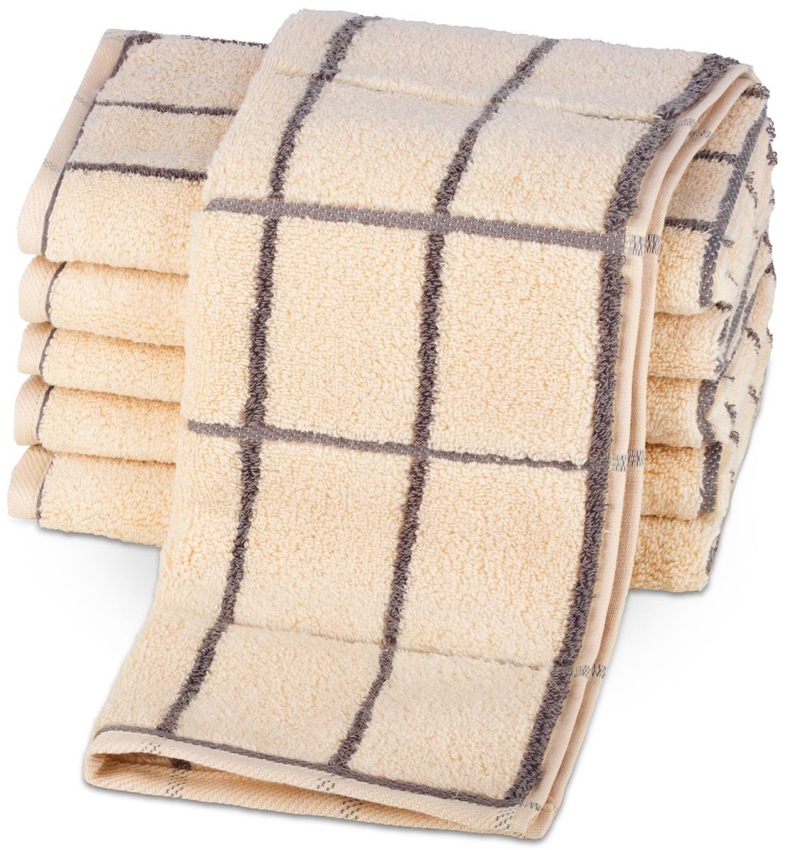 Ross Sonstiges 6 X gastendoek - in set 6 pack Sensual Skin Karo