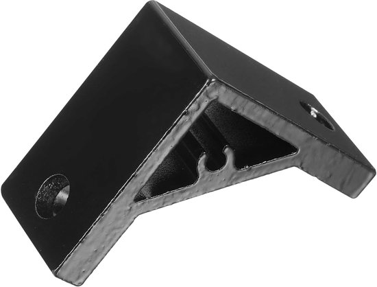 4 stuks aluminium hoeken 90 graden voor aluminium profiel, connectoren voor hoekhoek voor serie 4040 (zwart) — afbeelding 4