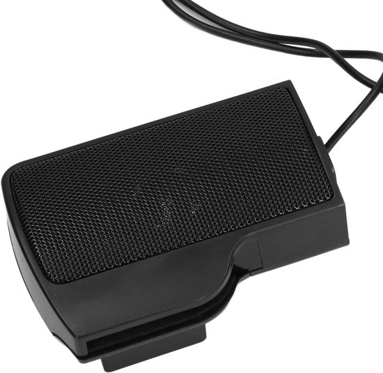 Computerluidsprekers - Monitor Soundbar - Duidelijk Geluid - Schermclip Bevestiging - 14 x 10 x 6 cm - Zwart — afbeelding 4