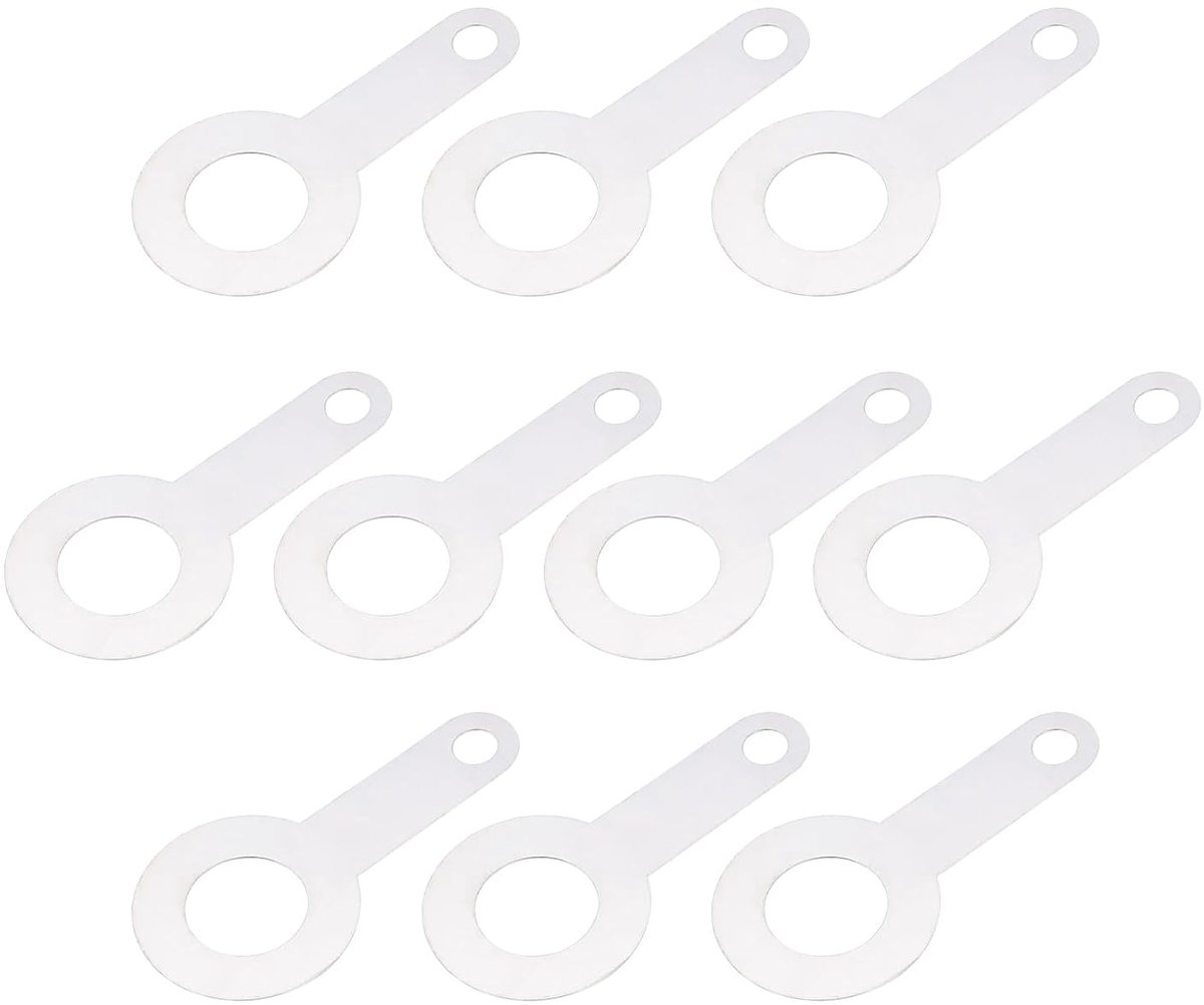 PCB kabelschoenen, lasplaat, klemring, 16 mm, aansluiting voor stroomvoorziening, solide draad, 10 stuks