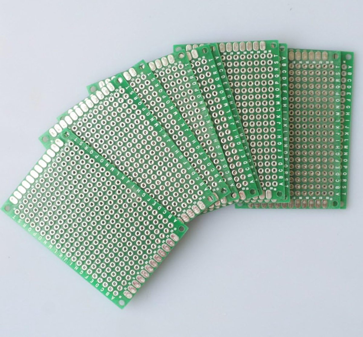 10 x gatenroosterplaat 4 x 6 cm printplaat strookrooster platine paneel PCB Board