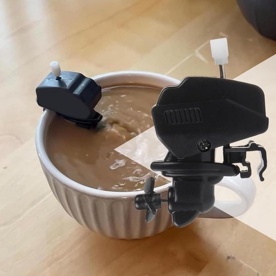 Koffie Roerder - Drankmixer Mini - Dranken Mengen - Bootmotor Ontwerp - 65 cm - Enkele Attribuut — afbeelding 2