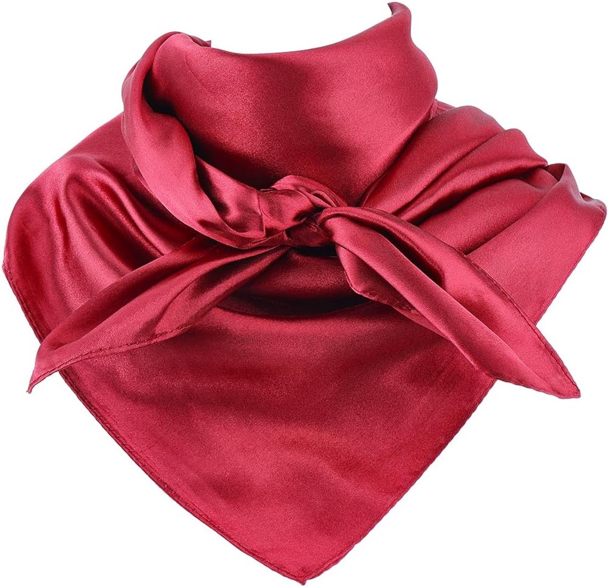 Cowboy Sjaal Wilde Lappen 89 cm Sjaal Hals Effen Bandana's Cowboy Pure Halsdoek Vierkante Hals