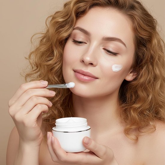 Spatels cosmetica, huidverzorging, cosmetica, lepel, beauty-scoop, herbruikbare mini-make-up applicator voor gezichtscosmetica, gezichtsmasker, crème, lotions en — afbeelding 3