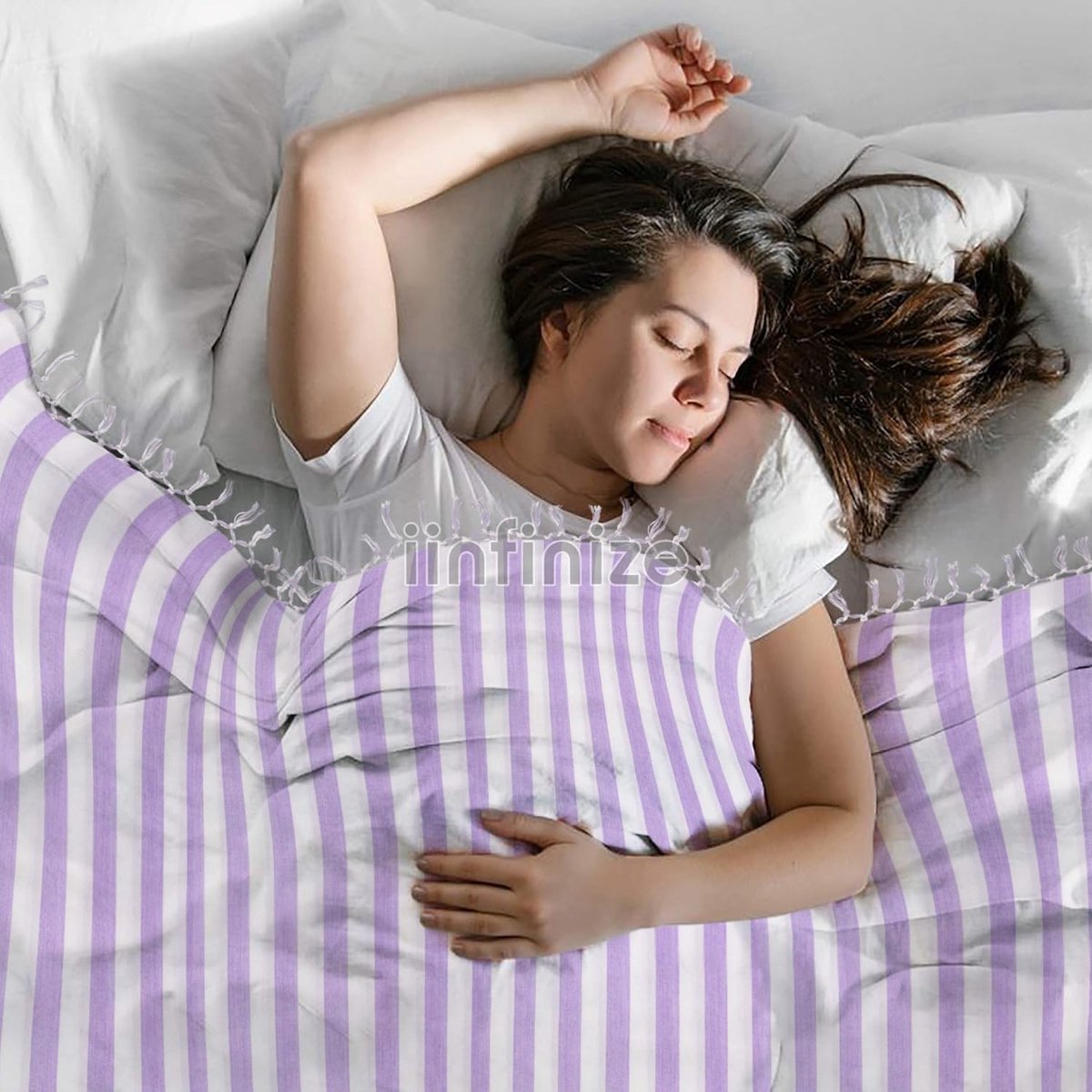 Katoenen sprei 90x50 Inch - Vintage handgeweven - Zacht aanvoelend - Ideaal als dekbed of wandtapijt - SnelShoppen