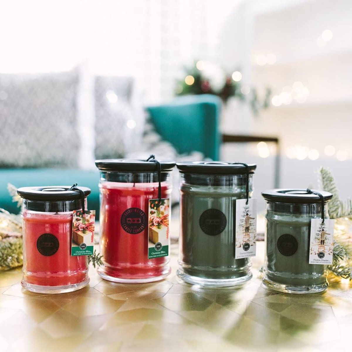 Geurkaars S - Christmas Bliss - Waxmix - Creëer een warme sfeer - SnelShoppen