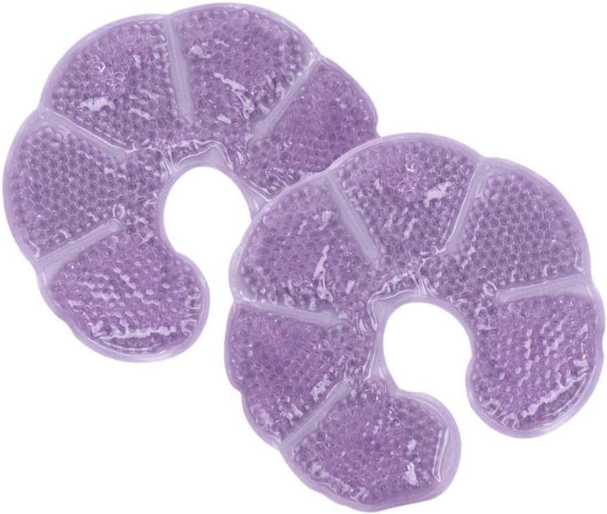 3-in-1 grote koelpads voor borstvoeding, 2 stuks borstvoeding geven, warmtekussens voor de borst, borsttherapie, zachte stof rug fleece