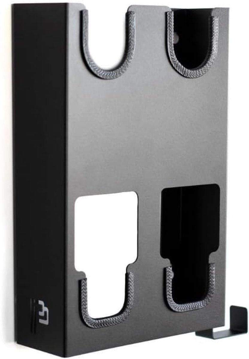 Blowerhouder met kabelhaak - Poka Premium - stevig ontwerp - voor opbergen van gereedschap - SnelShoppen