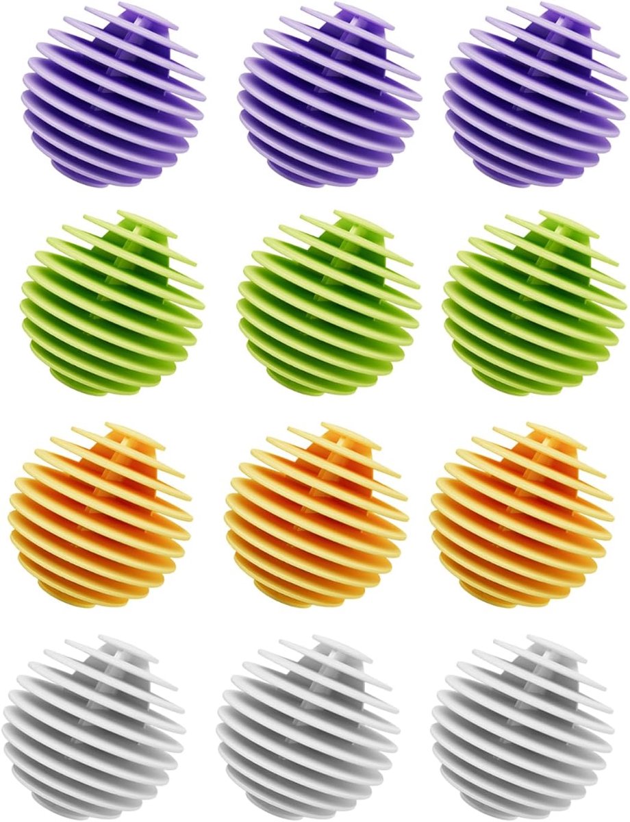 Wasballen voor wasmachine, drogerballen, wasballen, wasballen, drogerballen voor wasdroger, wasballen, rubberen wasballen, verminderen rimpels en klemmen