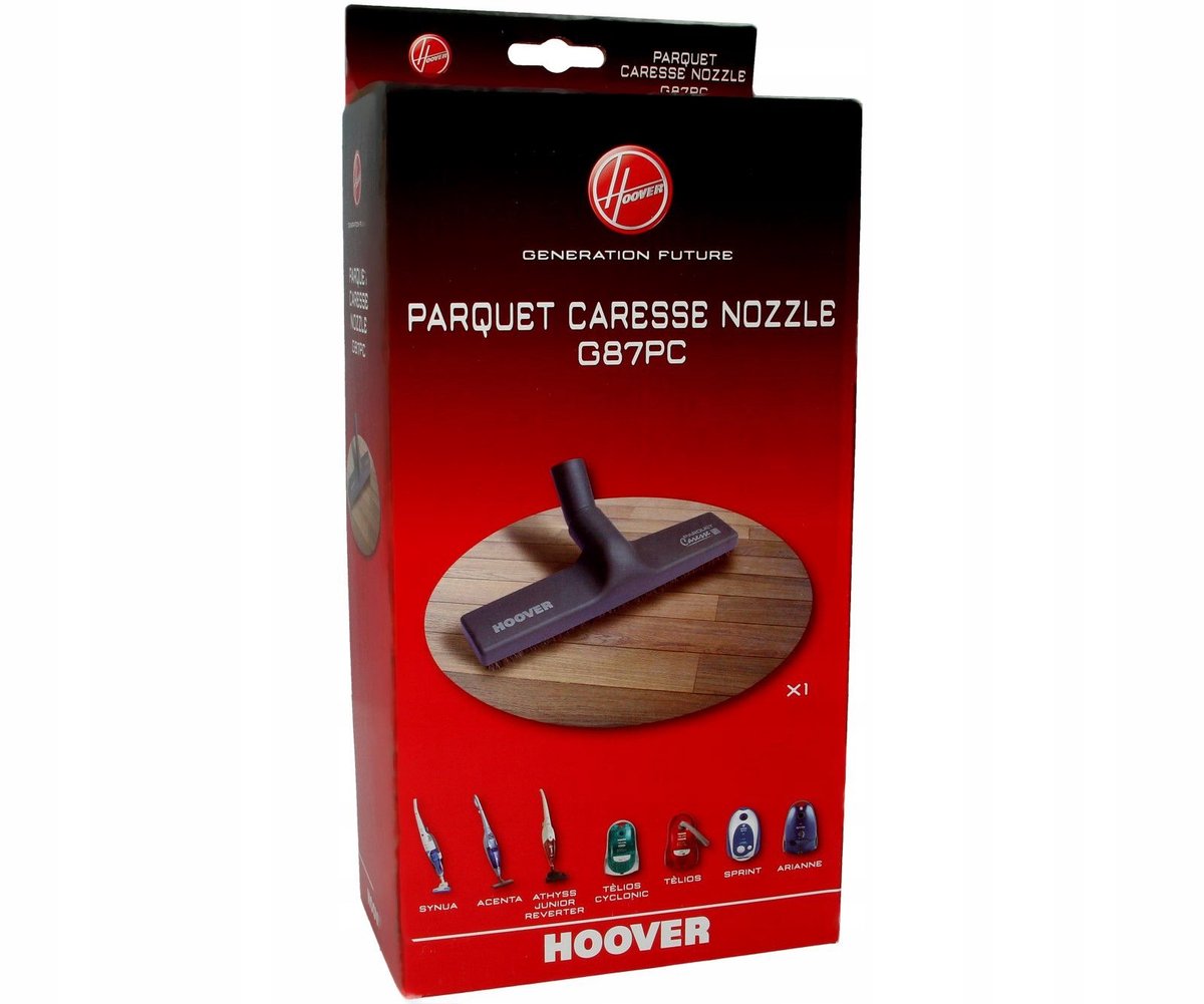 Hoover G87PC Parketborstel - Zacht voor vloeren