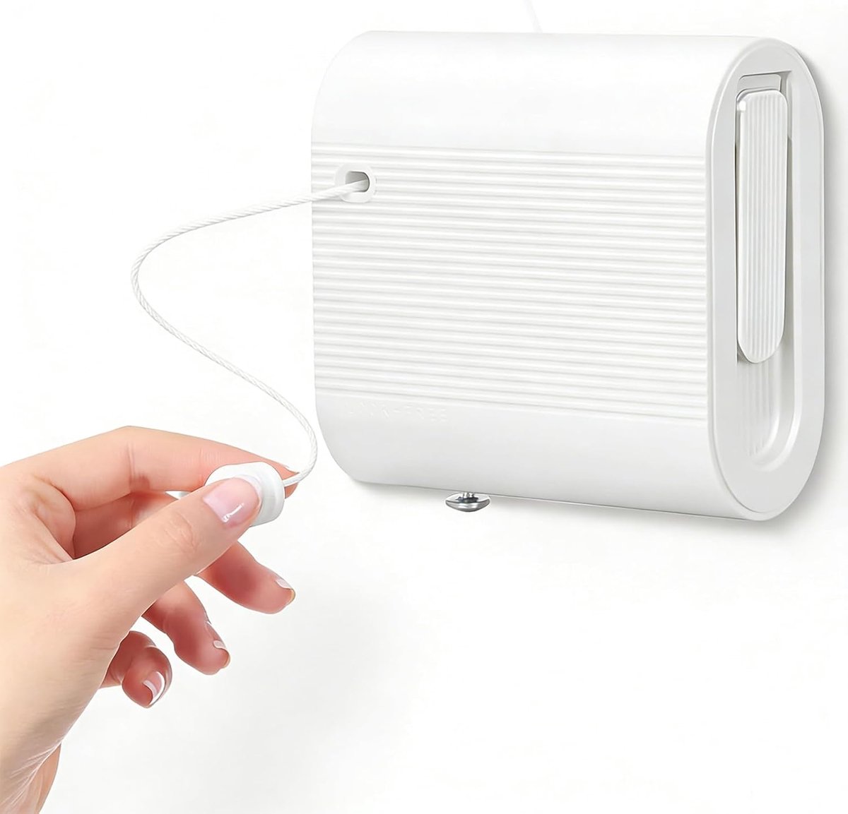 Waslijn retractable 4.2 m - ruimtebesparend ontwerp - muurbevestiging - ideaal voor badkamer en balkon - ShopVlot