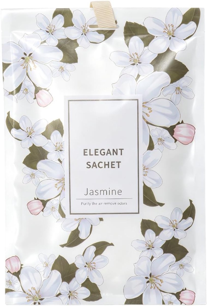 Geurzakjes 6 stuks - Jasmijn - Natuurlijke deodorantzakjes - Frisse lucht in huis - ShopVlot