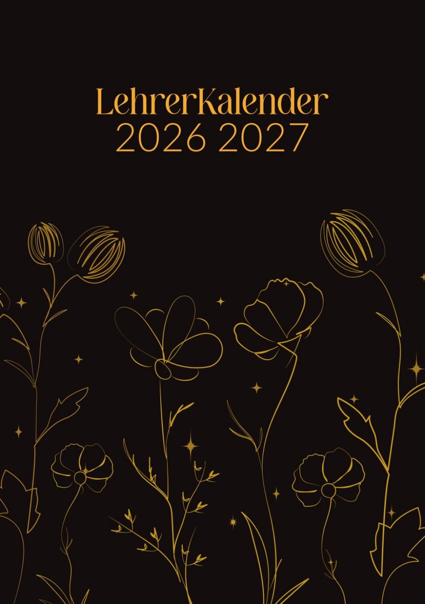 Lehrerkalender A5 2026 2027 - Lehrerplaner met Notenlijsten - Uurroosters en Planningen - Ideaal voor Leraren - ShopVlot