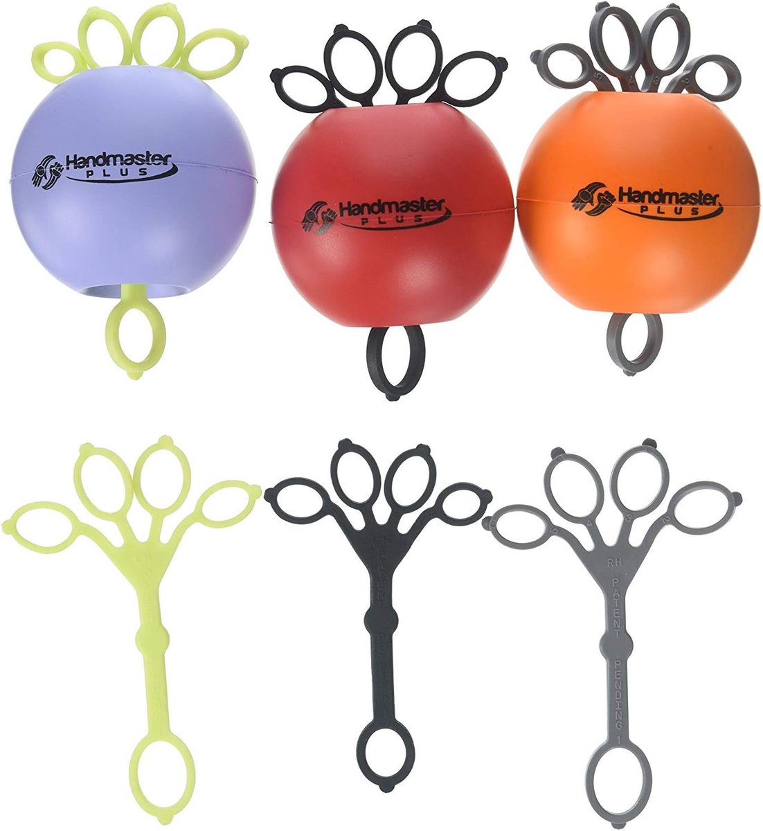 Handtrainer set 3 stuks - Fysieke therapie - Kleurvariaties - Versterkt handkracht - ShopVlot