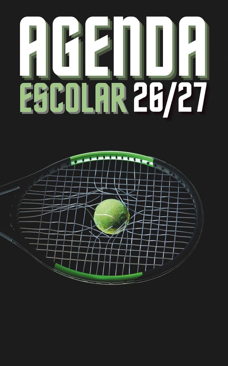 Agenda 2026-2027 - Planificador dagelijks - Sportcover tennis - Perfect voor leerlingen - ShopVlot