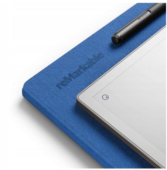 reMarkable Book Folio Blue RM07B-1003NW voor Paper Pro - Originele hoes — afbeelding 2