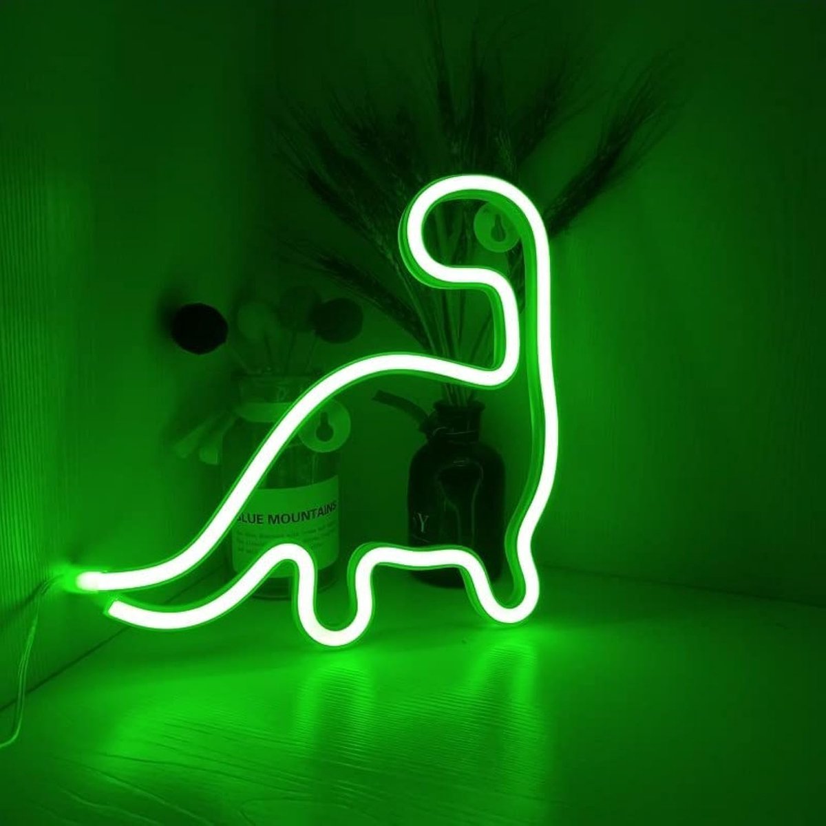 Neon LED lamp - dinosaurus - sfeervolle verlichting - ideaal voor kinderkamer - ShopVlot
