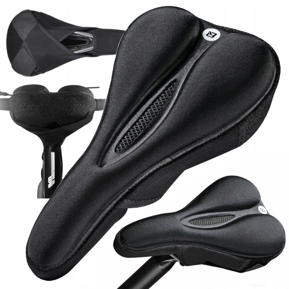 Zachte Gel Fietszadelhoes - Comfortabele & Schokabsorberende Fietsstoel Cover