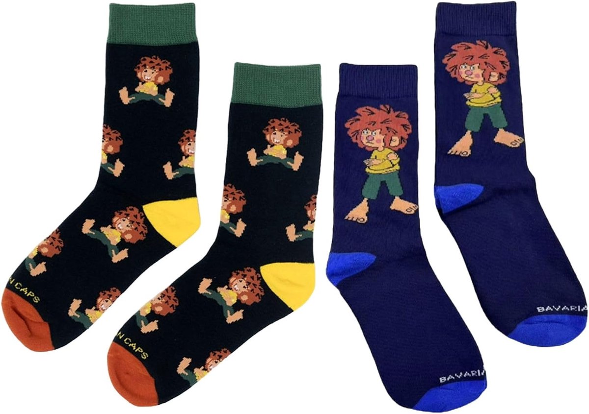 Sokkenbox Classic 36-40 - Pumuckl - Mehrfarbig - Perfect voor elke gelegenheid - ShopVlot