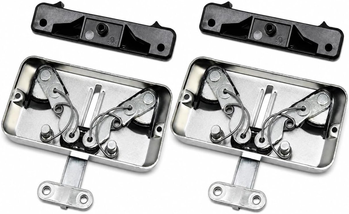 Dakraamvergrendeling dubbele vergrendeling - 2x T-sluiting - inclusief schroeven - voor VELUX GGU GGL - ShopVlot