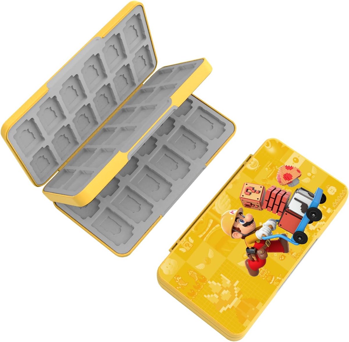 Switch spelcard houder - 48 games + 48 MicroSD slots - magnetische case - veilig en draagbaar - ShopVlot