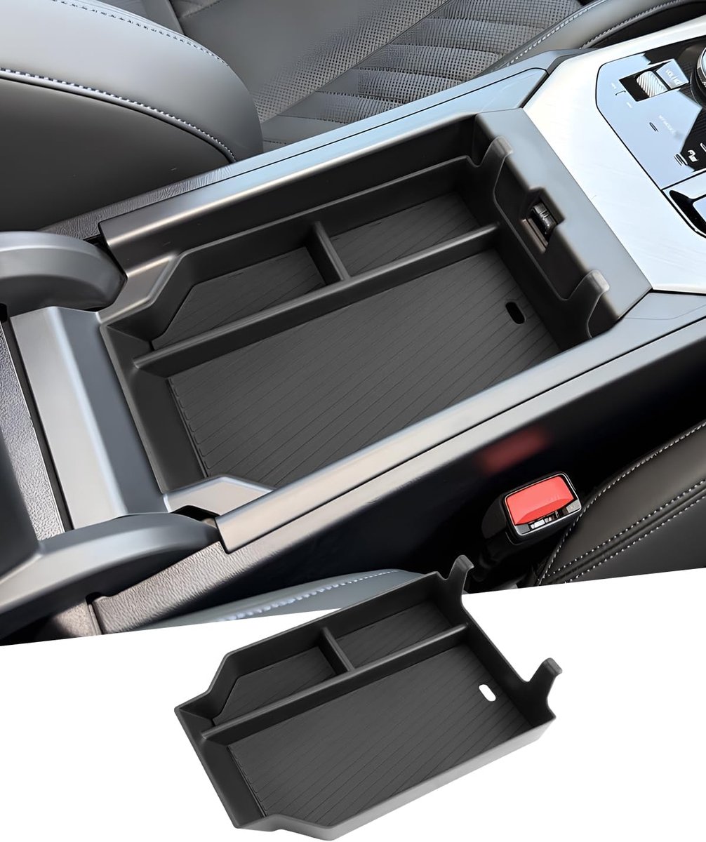 Center Console Opbergdoos BMW X3 G45 2025 2026 - ABS Kunststof - Met Rubbermat - Optimaliseer je Opbergruimte - ShopVlot