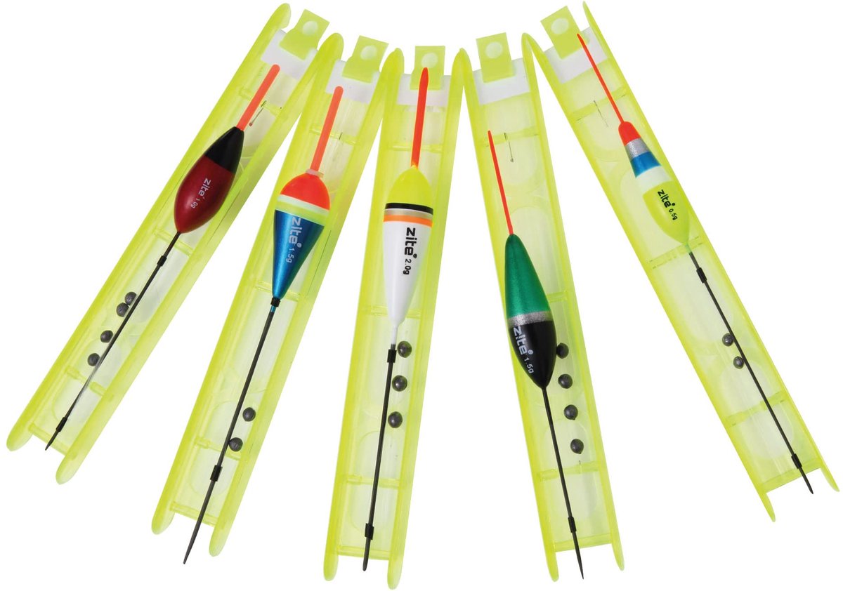 Hengelset voor friedvis vissen - kant-en-klare montage - 5 stuks zwemmers - ideaal voor beginners - ShopVlot