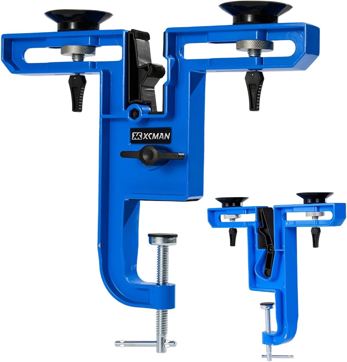 Ski snowboard vice met zuignap - aluminium - stevig en duurzaam - eenvoudig afstellen en waxen - ShopVlot