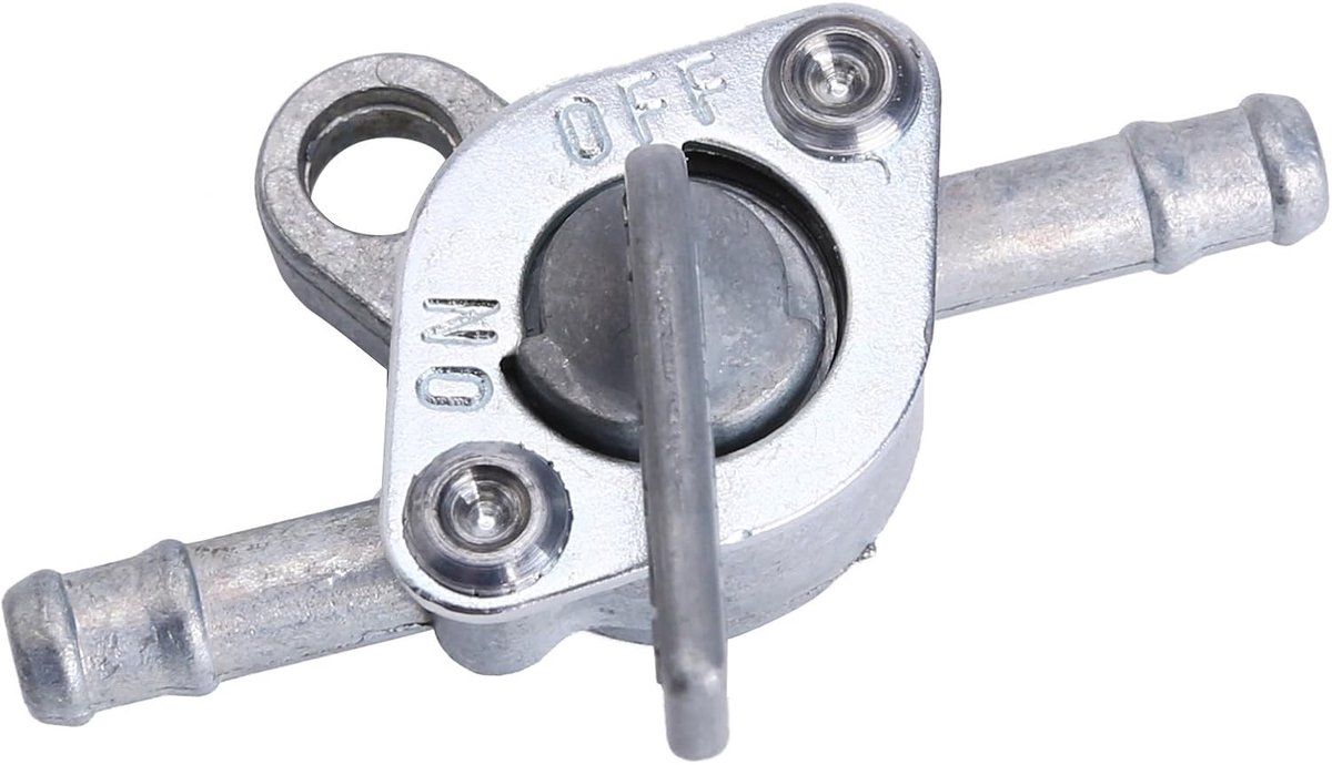 Brandstoftap met schakelaar - M10 x 1,25 - 90 graden rotatie - Ideale vervanging voor generatoren - ShopVlot