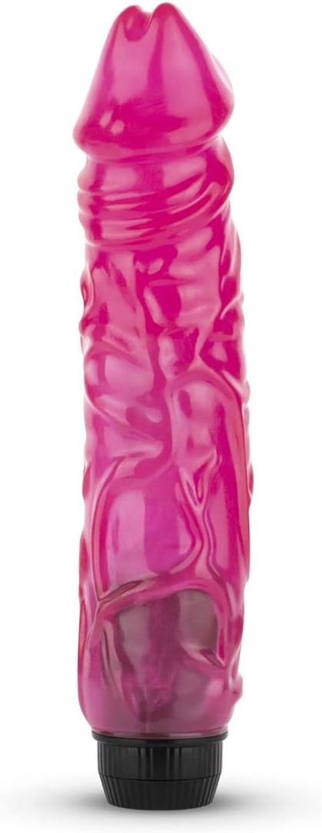 Realistische vibrator - zacht materiaal - met aderen - eenvoudig in gebruik - ShopVlot