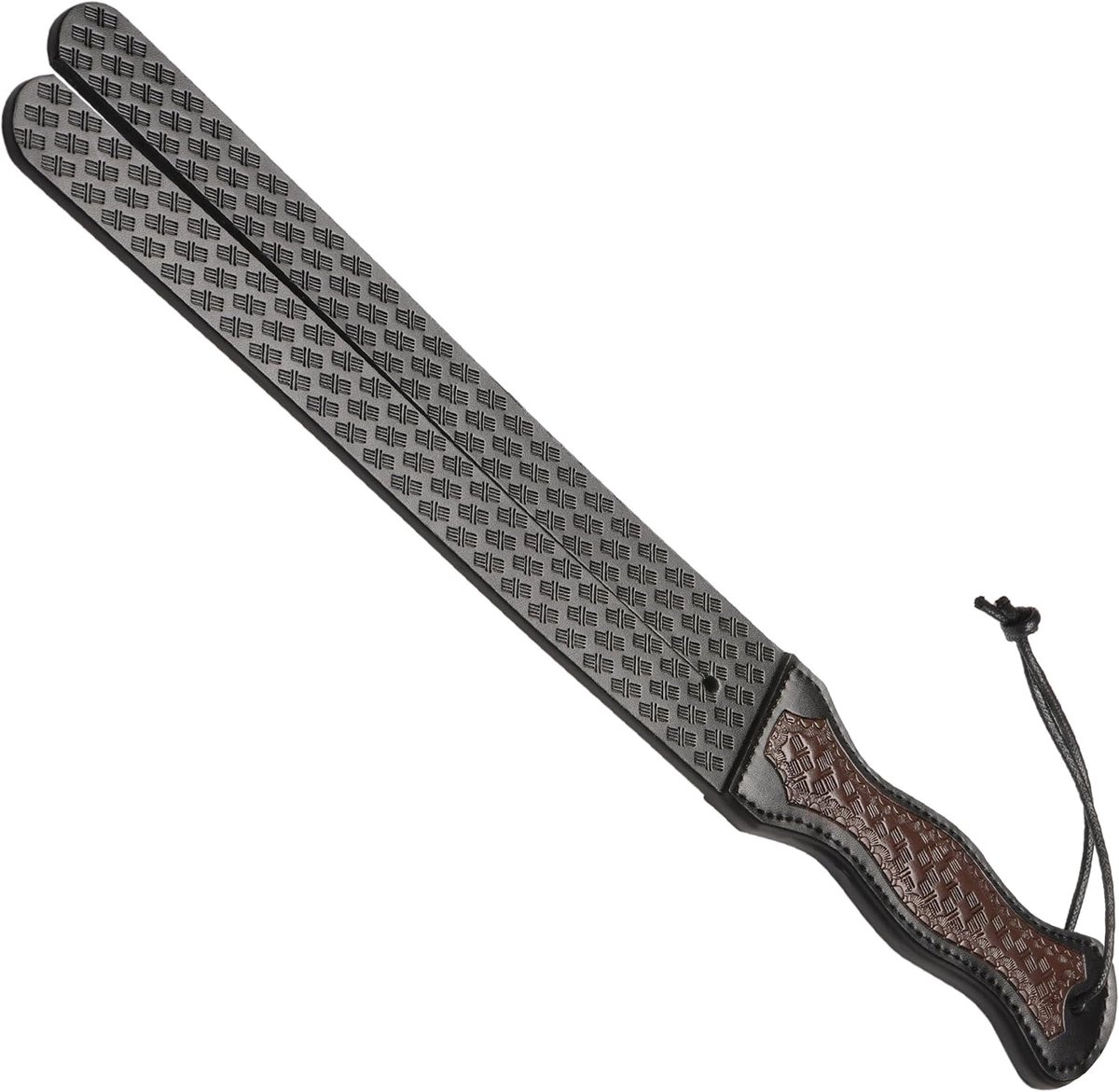 Tawse voor beginners - gespleten tong - veganistisch leer - nauwkeurige discipline - ShopVlot