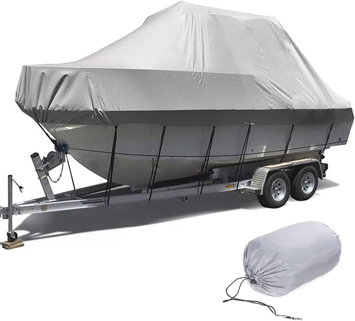 Boothoes 600D Oxford - Waterdicht en UV-bestendig - Bescherming tegen weer en vuil - Voor boten 17-19FT - ShopVlot