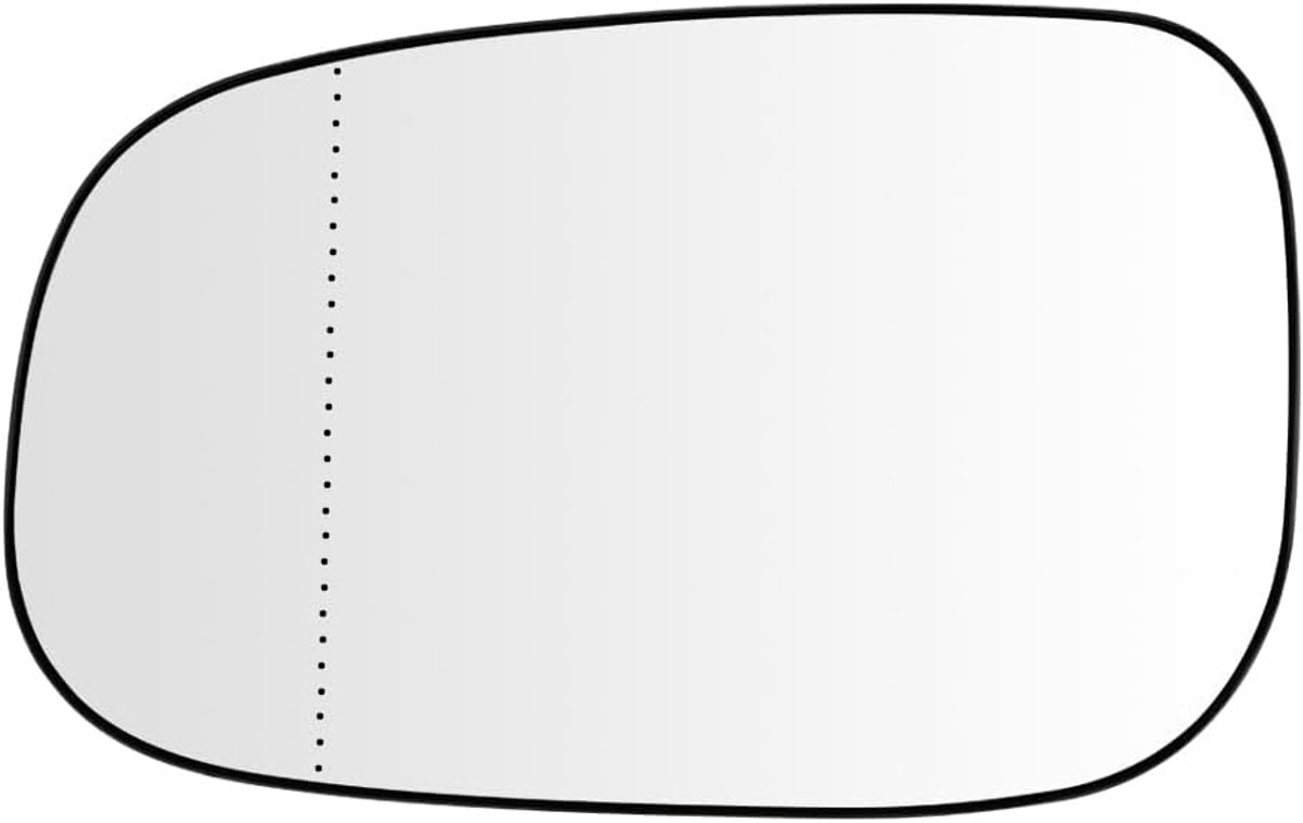 Zijspiegelglas Links Verwarmd - Vervanging voor Volvo C30 C70 S40 S60 S80 V50 - Perfecte Pasvorm - ShopVlot
