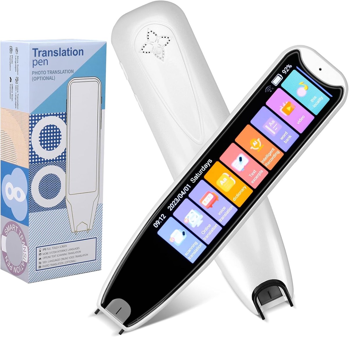 Scanlezer pen - 142 talen vertaling - OCR digitale pen - slim hulpmiddel voor dyslexie en studenten - ShopVlot