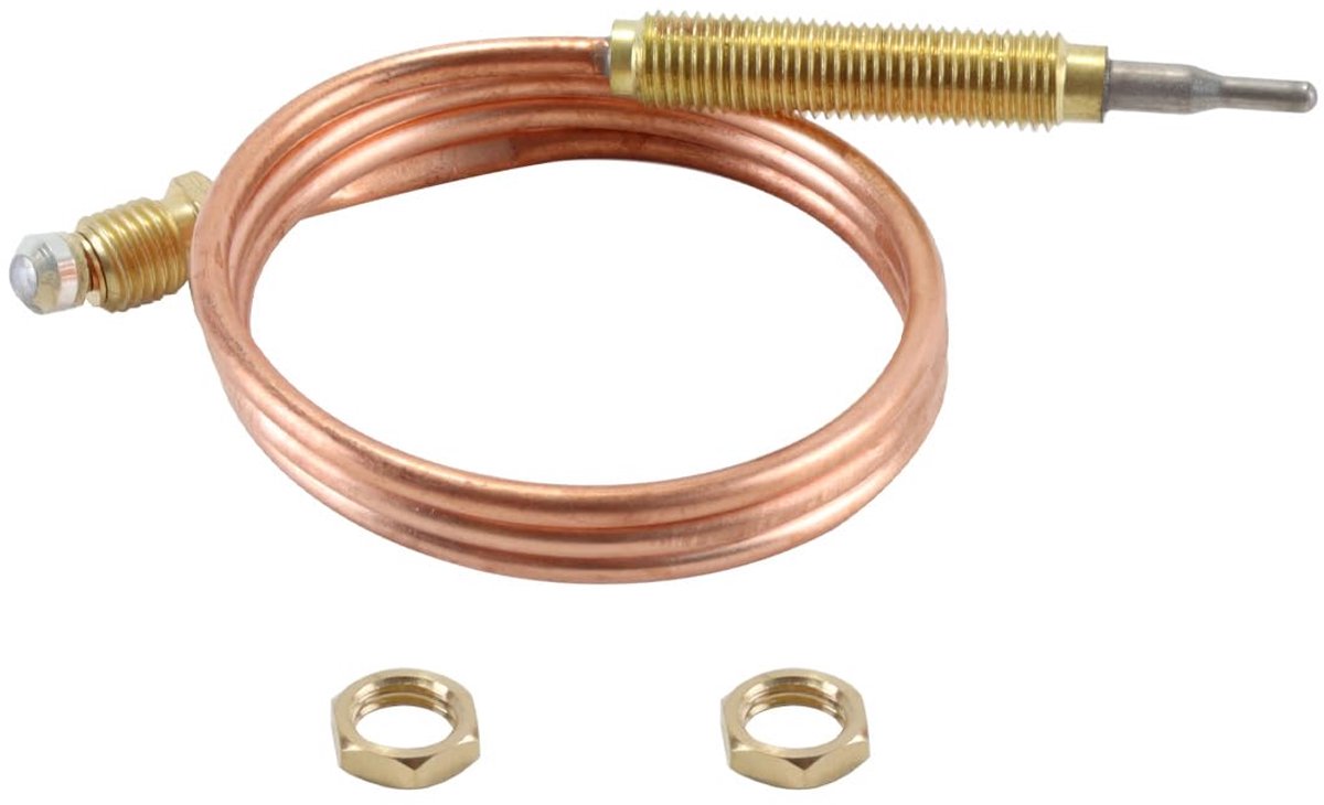 Thermokoppel 600mm - M8 Gewone Draad - Gasverwarming Probe - Betrouwbare prestaties voor BBQ en haard - ShopVlot