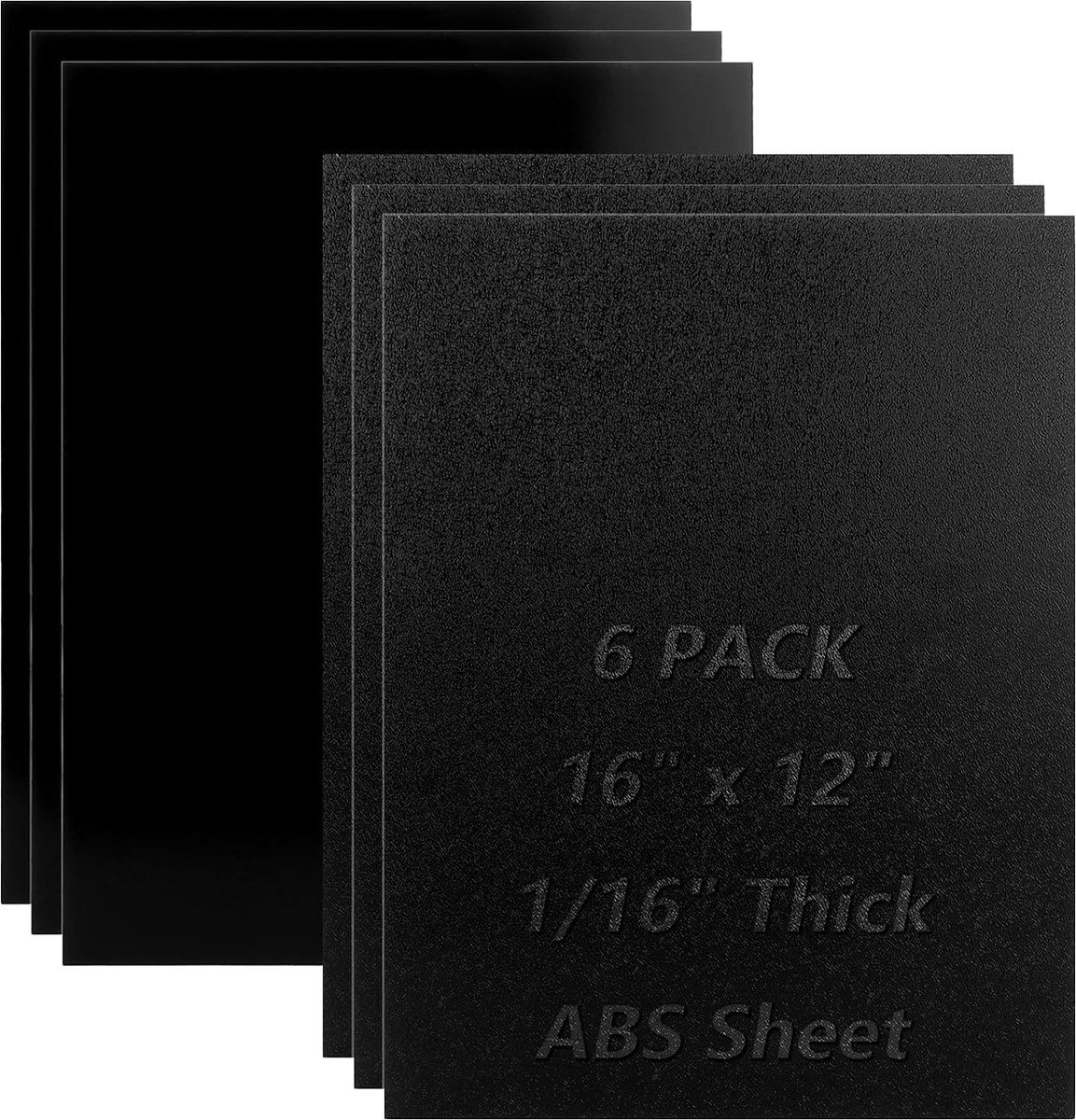 Plastic plaat 300x400mm - ABS kunststof - Textuur 1,5mm dik - Geschikt voor modelbouw en DIY-projecten - ShopVlot