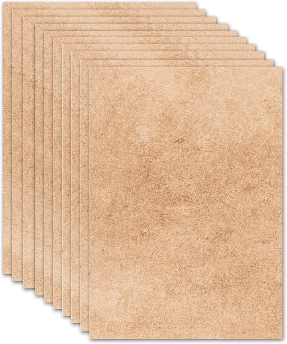 Briefpapier DIN A5 - 50x dubbelzijdig bedrukt - modern design - ideaal voor uitnodigingen - ShopVlot