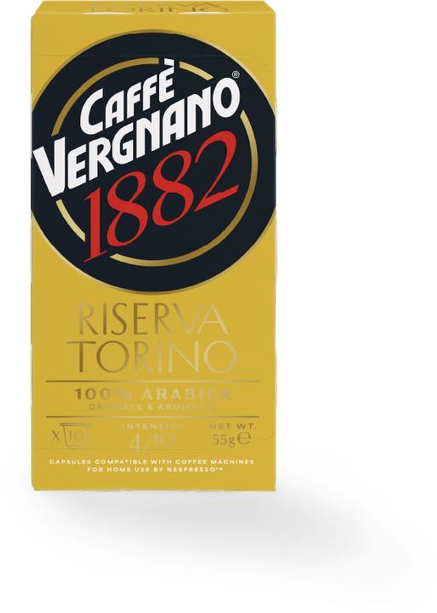 Vergnano NCC Riserva Torino Arabica 10 capsules