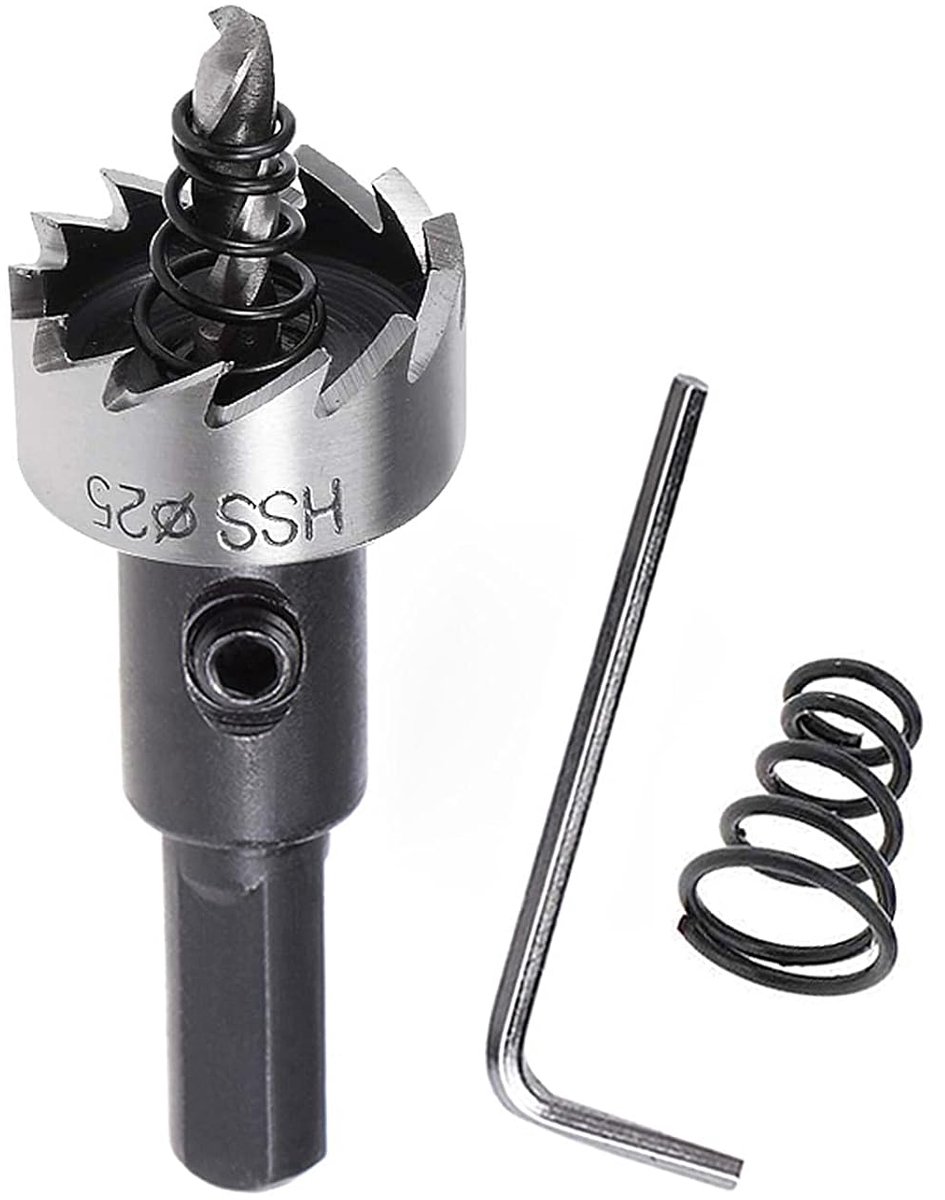 Gatzaag 25mm - HSS carbide staal - Heavy duty voor metaal en staal - Perfect voor precisiewerk - ShopVlot