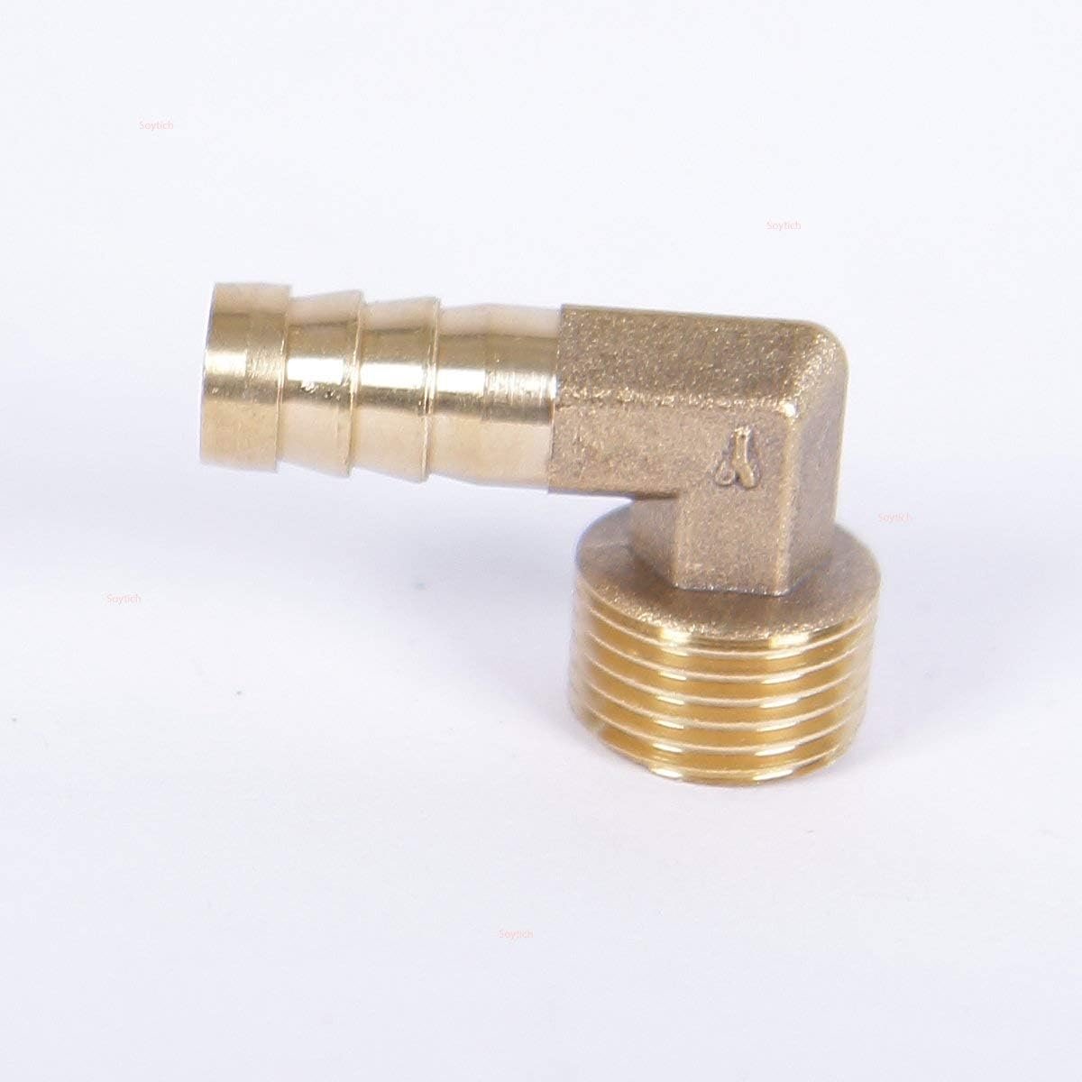 Messing Tuinslang Tule - Slangkoppeling Kraan - Water Aansluiten - Met Buitendraad - 1/2 Inch - Messing