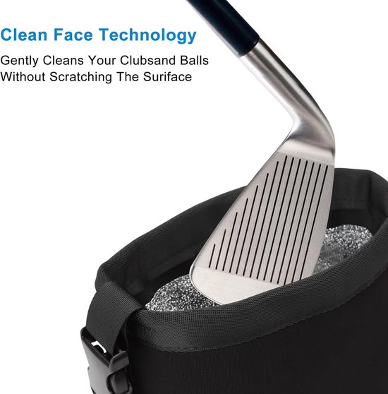 Golf Ball Cleaning Bag - Waterdichte tas - Met afneembare clip - Voor optimale balreiniging - ShopVlot van GOLF — afbeelding 3