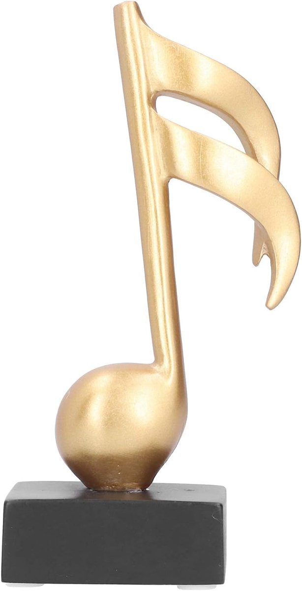 Muzikale sculptuur - muzieknoot beeldje - luxe decoratie - perfect voor thuis - ShopVlot