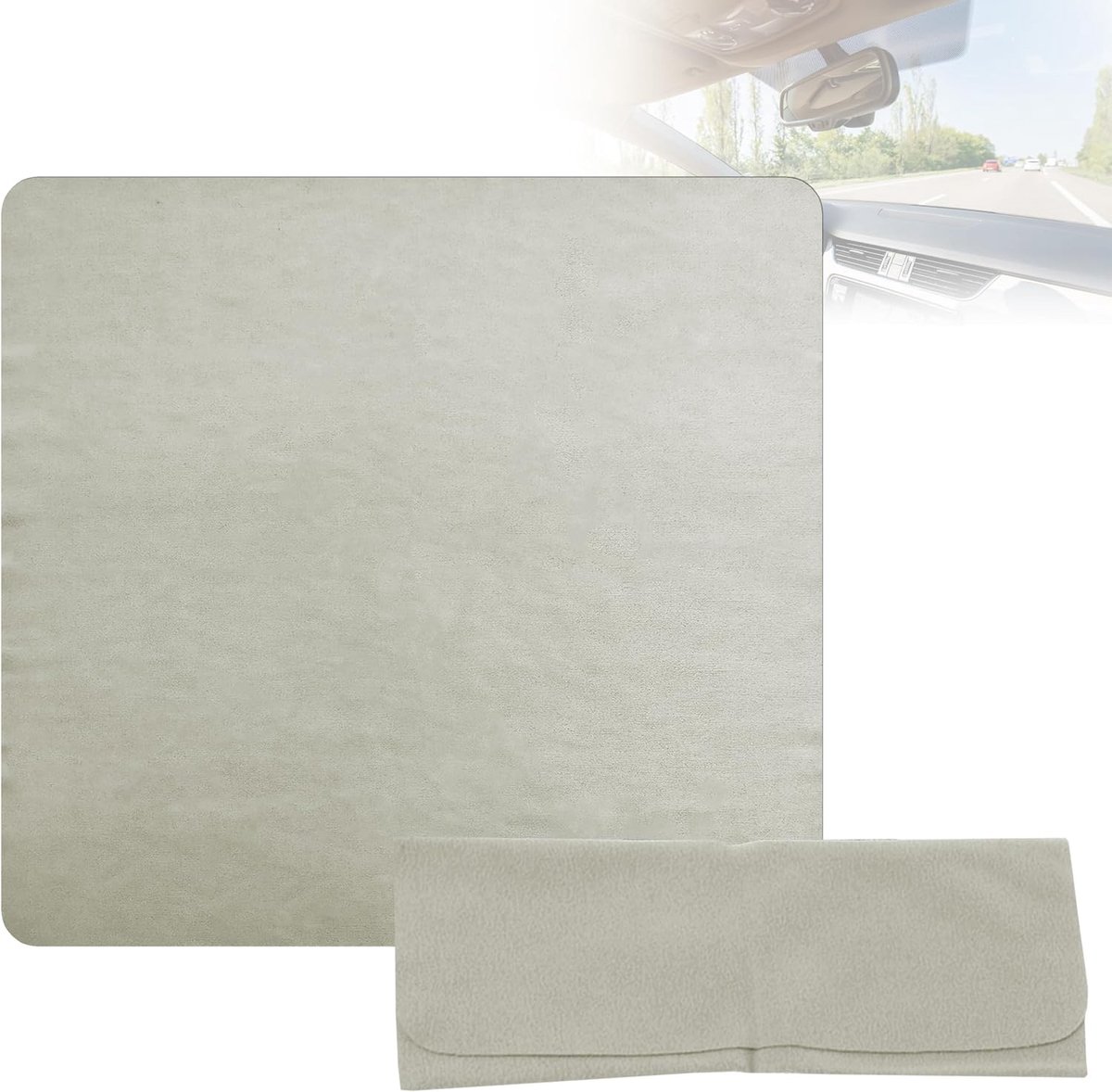 Anti-fog doekjes 30x30cm - microfiber - anti-fog en krasvrij - helder zicht voor autoruiten - ShopVlot