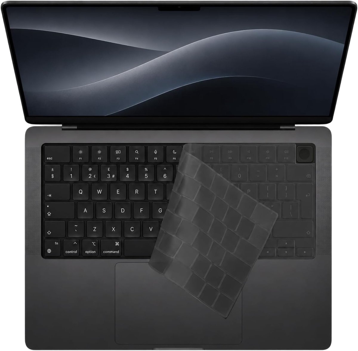 Toetsenbordbescherming voor MacBook Air/Pro 13,6/15/14/16 inch - TPU toetsenbordhoes - ultradun en transparant - ShopVlot